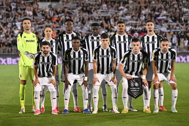 PARTIZAN vs GETAFE PARTIZAN TEAM football Partizan vs Gefafe UEFA Conference League qualifications match at Partizan stadium, Belgrade 27.08.2026 Foto: FOOTBALL, UEFA CONFERENCE LEAGUE QUALIFICATIONS, PARTIZAN, GETAFE Belgrade Partizan stadium Serbia Copyright: xMarkoxMetlas xMNxPressx