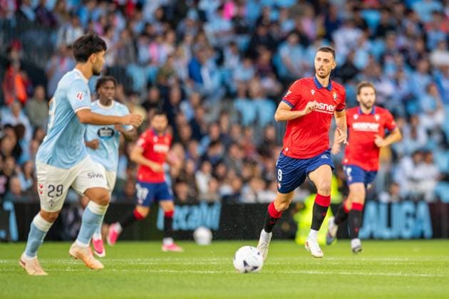 ESP : RC Celta v CA Osasuna LaLiga EA Sports Raul Garcia of Osasuna looks during LaLiga EA Sports between RC Celta v CA Osasuna on August 27, 2026 , played at ABANCA Balaidos Stadium , Spain Copyright: xLuisxLorenzox xAgenciaxLOFx