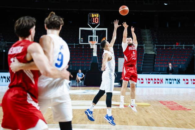 Ryga 27.08.2026 KOSZYKOWKA KOSZKADRA REPREZENTACJA POLSKI MECZ IZRAEL - POLSKA ELIMINACJE MISTRZOSTW SWIATA 2027 - - - MEN BASKETBALL POLISH national team, Nationalteam WORLD CUP SERIES QUALIFIERS GAME ISRAEL - POLAND NZ Kamil Laczynski , FOT. WOJCIECH FIGURSKI 058SPORT.PL NEWSPIX.PL --- newspix.pl  FOT. WOJCIECH FIGURSKI 058SPOR