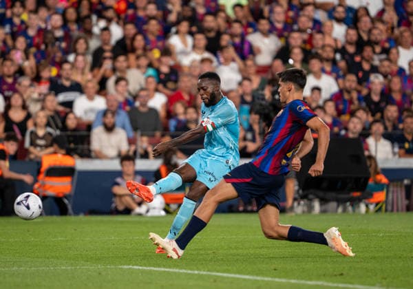 ESP: LaLiga EA Sports FC Barcelona, Barca v Athletic Bilbao Inaki Williams of Athletic during LaLiga EA Sports between FC Barcelona v Athletic Bilbao played at Spotify Camp Nou Stadium in Barcelona on August 27, 2026 in Spain Spain Futbol Copyright: xAgenciaxLOFx