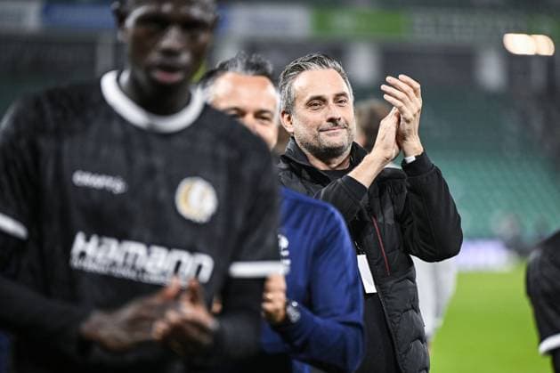 Gent s owner Sam Baro pictured after a soccer game between Scottish team Hibernian FC and Belgian soccer team KAA Gent, Thursday 27 August 2026 in Edinburgh, on the return leg of the play-off round for the UEFA Conference League league phase. TOMxGOYVAERT  x184518433x