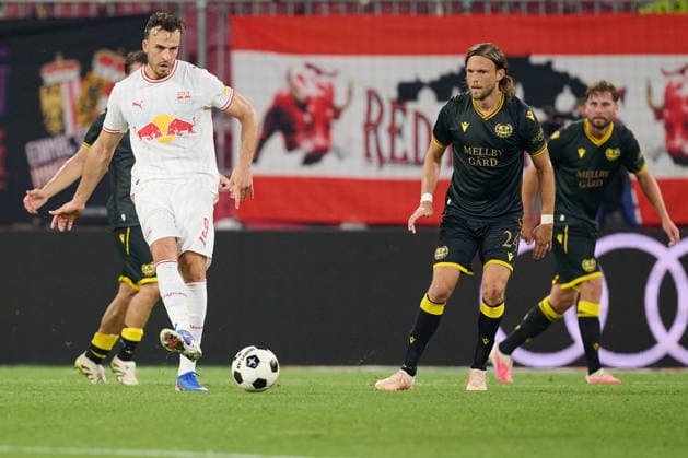 Salzburg, Österreich 27. August 2026: UEFA Europa League - 2026 2027 - Play-offs - Rückspiel - FC Red Bull Salzburg gegen Mjällby AIF Im Bild: Haris Tabakovic (RB) Red Bull Arena Copyright: xFotostandx xWassmuthx