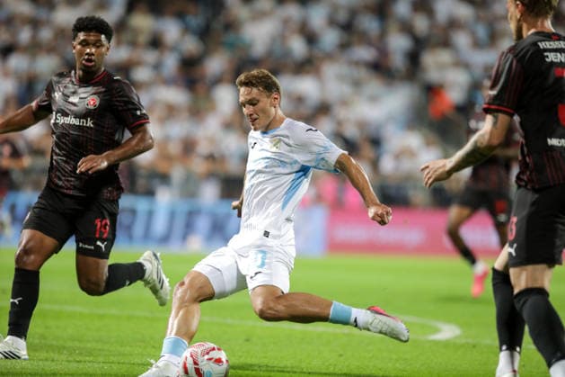 HNK Rijeka v Midtjylland - UEFA Conference League 2026 27 Play Off Round Second Leg RIJEKA, CROATIA - AUGUST 27: Toni Fruk of HNK Rijeka in action during the UEFA Conference League 2026 27 Play Off Round Second Leg match between HNK Rijeka and FC Midtjylland at Stadion HNK Rijeka on August 27, 2026 in Rijeka, Croatia.  GoranxKovacic PIXSELL