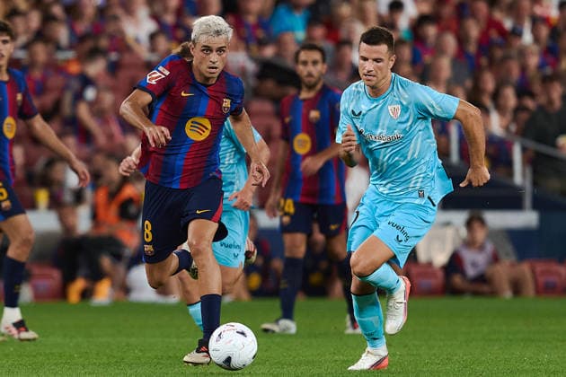 ESP: LaLiga EA Sports FC Barcelona, Barca v Athletic Bilbao Pedri of FC Barcelona during LaLiga EA Sports between FC Barcelona v Athletic Bilbao played at Spotify Camp Nou Stadium in Barcelona on August 27, 2026 in Spain Spain Futbol Copyright: xAgenciaxLOFx