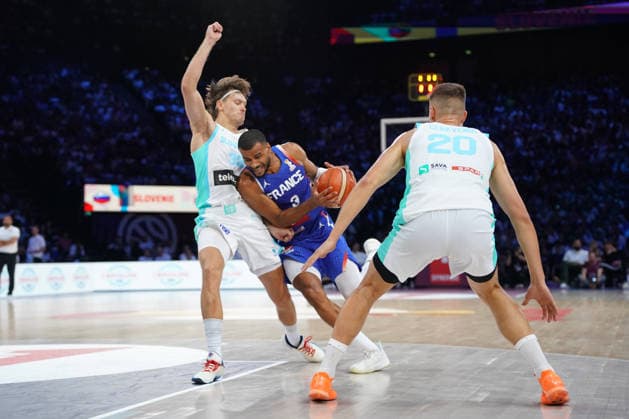 BASKET : France vs SlovÃ nie - Eliminatoires de la Coupe du Monde FIBA 2027 - 27 08 2026 TimothÃ e Luwawu_Cabarrot Equipe de France France SlovÃ nie Basket Premiere journÃ e de la deuxieme phase des Ã liminatoires de la Coupe du Monde FIBA 2027.  Copyright: xx
