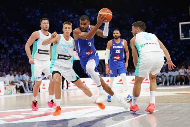 BASKET : France vs SlovÃ nie - Eliminatoires de la Coupe du Monde FIBA 2027 - 27 08 2026 TimothÃ e Luwawu_Cabarrot Equipe de France France SlovÃ nie Basket Premiere journÃ e de la deuxieme phase des Ã liminatoires de la Coupe du Monde FIBA 2027.  Copyright: xx