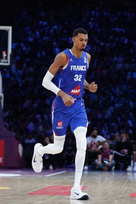 BASKET : France vs SlovÃ nie - Eliminatoires de la Coupe du Monde FIBA 2027 - 27 08 2026 Victor Wembanyama Equipe de France France SlovÃ nie Basket Premiere journÃ e de la deuxieme phase des Ã liminatoires de la Coupe du Monde FIBA 2027.  Copyright: xx