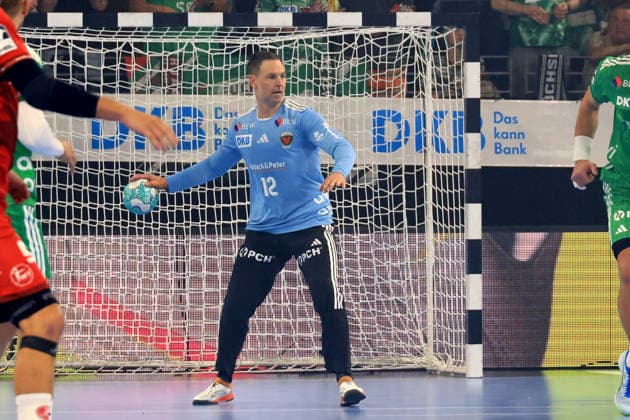 27.08.2026, GER Deutschland, Handball, 1.Bundesliga, 27.08.2026, Saison 2026 2027, Berlin, Fuechse Berlin vs Melsungen Palicka, Andreas ( Fuechse Berlin 12 ) Berlin Max-Schmeling-Halle Berlin Deutschland Copyright: xNordphotox xEnglerx