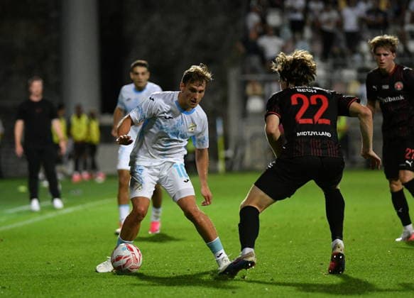 Rijeka, Croatia, 270826. Rujevica Stadium. Toni Fruk at the return match of the UEFA Conference League play-off, Rijeka - Midtjylland. Foto: Damir Skomrlj CROPIX Hrvatska Copyright: xxDamirxSkomrljx xCROPIXx rijeka_midtjylland20-270826