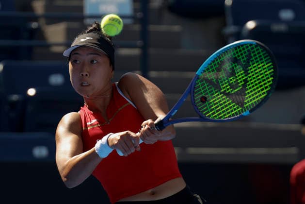 August 27, 2026, Monterrey, Nuevo Leon, Mexico: Ann Li (USA) in action against Alycia Parks (USA) during the GNP Seguros WTA, Tennis Damen 500 Open at Club Sonoma in Monterrey, Nuevo Leon. Li won 2:6, 3:6. Tenis 2026: WTA 500 Monterrey: Parks Vs Li  - ZUMAo125 20260827_zip_o125_005 Copyright: xAntonioxOjedax