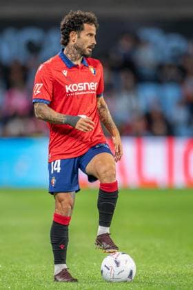ESP : RC Celta v CA Osasuna LaLiga EA Sports Ruben Garcia in action during LaLiga EA Sports between RC Celta v CA Osasuna on August 27, 2026 , played at ABANCA Balaidos Stadium , Spain Copyright: xLuisxLorenzox