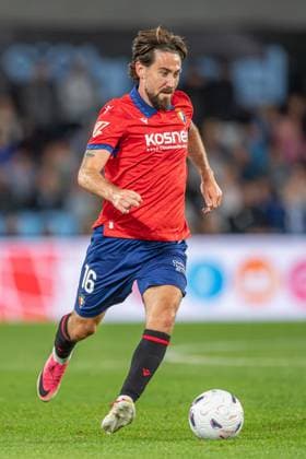 ESP : RC Celta v CA Osasuna LaLiga EA Sports Ante Budimir in action during LaLiga EA Sports between RC Celta v CA Osasuna on August 27, 2026 , played at ABANCA Balaidos Stadium , Spain Copyright: xLuisxLorenzox