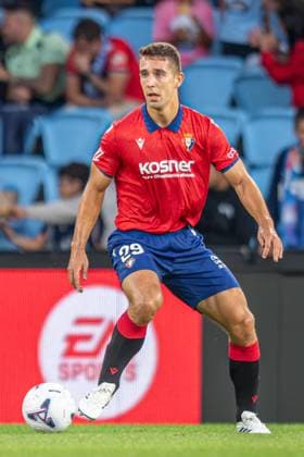 ESP : RC Celta v CA Osasuna LaLiga EA Sports Asier Osambela in action during LaLiga EA Sports between RC Celta v CA Osasuna on August 27, 2026 , played at ABANCA Balaidos Stadium , Spain Copyright: xLuisxLorenzox