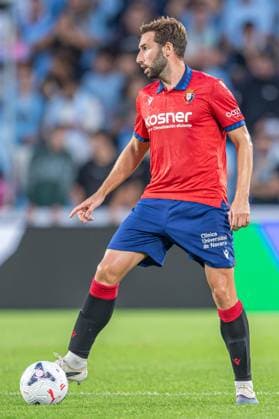 ESP : RC Celta v CA Osasuna LaLiga EA Sports Jon Moncayola in action during LaLiga EA Sports between RC Celta v CA Osasuna on August 27, 2026 , played at ABANCA Balaidos Stadium , Spain Copyright: xLuisxLorenzox