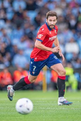 ESP : RC Celta v CA Osasuna LaLiga EA Sports Jon Moncayola in action during LaLiga EA Sports between RC Celta v CA Osasuna on August 27, 2026 , played at ABANCA Balaidos Stadium , Spain Copyright: xLuisxLorenzox