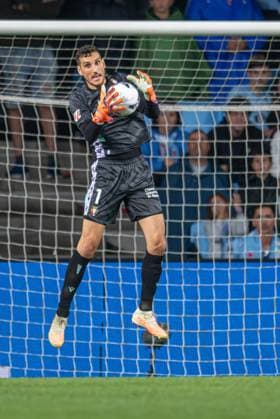 ESP : RC Celta v CA Osasuna LaLiga EA Sports Sergio Herrera in action during LaLiga EA Sports between RC Celta v CA Osasuna on August 27, 2026 , played at ABANCA Balaidos Stadium , Spain Copyright: xLuisxLorenzox