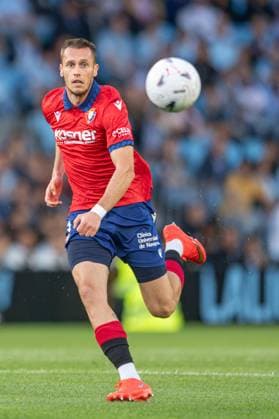 ESP : RC Celta v CA Osasuna LaLiga EA Sports Jonathan Dubasin in action during LaLiga EA Sports between RC Celta v CA Osasuna on August 27, 2026 , played at ABANCA Balaidos Stadium , Spain Copyright: xLuisxLorenzox