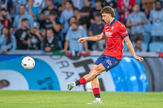 ESP : RC Celta v CA Osasuna LaLiga EA Sports Abel Bretones in action during LaLiga EA Sports between RC Celta v CA Osasuna on August 27, 2026 , played at ABANCA Balaidos Stadium , Spain Copyright: xLuisxLorenzox