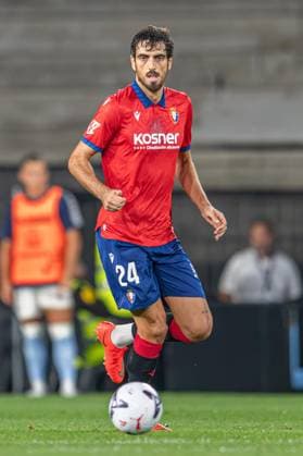 ESP : RC Celta v CA Osasuna LaLiga EA Sports Alejandro Catena in action during LaLiga EA Sports between RC Celta v CA Osasuna on August 27, 2026 , played at ABANCA Balaidos Stadium , Spain Copyright: xLuisxLorenzox