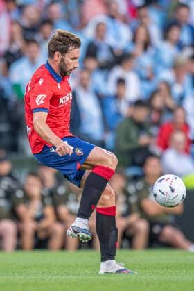 ESP : RC Celta v CA Osasuna LaLiga EA Sports Jon Moncayola in action during LaLiga EA Sports between RC Celta v CA Osasuna on August 27, 2026 , played at ABANCA Balaidos Stadium , Spain Copyright: xLuisxLorenzox