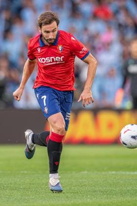ESP : RC Celta v CA Osasuna LaLiga EA Sports Jon Moncayola in action during LaLiga EA Sports between RC Celta v CA Osasuna on August 27, 2026 , played at ABANCA Balaidos Stadium , Spain Copyright: xLuisxLorenzox