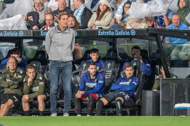 ESP : RC Celta v CA Osasuna LaLiga EA Sports Luis Miguel Ramis coach of CAOsasuna during LaLiga EA Sports between RC Celta v CA Osasuna on August 27, 2026 , played at ABANCA Balaidos Stadium , Spain Copyright: xLuisxLorenzox