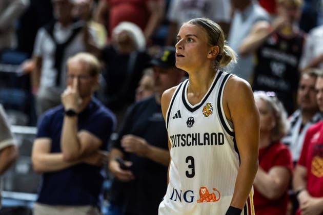 27.08.2026, GER, Testspiel, FIBA Women™s Basketball World Cup 2026 Köln, Deutschland-Türkei Alexandra Wilke (Deutschland, 3) Köln LANXESS arena Nordrhein-Westfalen Deutschland