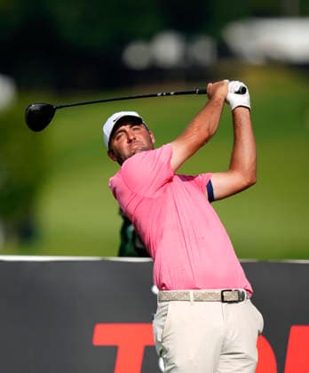 August 27, 2026, Atlanta, Georgia, USA: Scottie Scheffler (USA) hits his tee shot on the 16th hole during the first round at East Lake Golf Club. PGA, Golf Herren Tour TOUR Championship  - ZUMAd212 20260827_zsp_d212_038 Copyright: xRichardxDolex