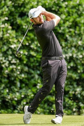 August 27, 2026, Atlanta, Georgia, USA: Patrick Cantlay (USA) tees off the 12th hole during the first round of the 2026 TOUR Championship at East Lake Golf Club. Atlanta USA - ZUMAw109 20260827_fap_w109_005 Copyright: xDebbyxWongx