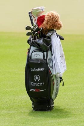 August 27, 2026, Atlanta, Georgia, USA: Akshay Bhatia (USA) golf bag on the 11th green during the first round of the 2026 TOUR Championship at East Lake Golf Club. PGA, Golf Herren 2026: TOUR Championship - Round 1  - ZUMAw109 20260827_fap_w109_008 Copyright: xDebbyxWongx