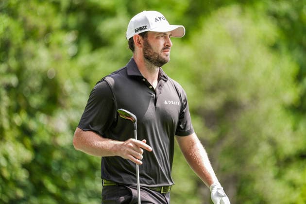 August 27, 2026, Atlanta, Georgia, USA: Patrick Cantlay (USA) walks off the 12th tee during the first round of the 2026 TOUR Championship at East Lake Golf Club. PGA, Golf Herren 2026: TOUR Championship - Round 1  - ZUMAw109 20260827_fap_w109_018 Copyright: xDebbyxWongx