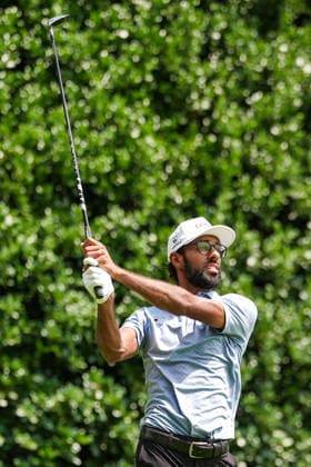 August 27, 2026, Atlanta, Georgia, USA: Akshay Bhatia (USA) tees off the 12th hole during the first round of the 2026 TOUR Championship at East Lake Golf Club. Atlanta USA - ZUMAw109 20260827_fap_w109_036 Copyright: xDebbyxWongx