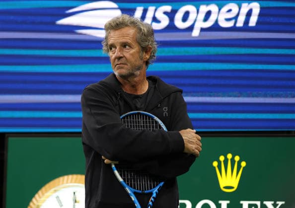 August 27, 2026, New York City, New York, USA: Coach of I. Swiatek - FRANCISCO ROIG of Spain, during practise session before US Open. New York, USA. New York City USA - ZUMAc278 20260827_zsp_c278_005 Copyright: xMarcinxCholewinskix