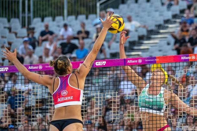 RECORD DATE NOT STATED German Beach Championship - Deutsche Beachvolleyball Meisterschaft Dortmund, Germany 27.08.2026 DORTMUND, GERMANY - AUGUST 27: Chenoa Christ (Player 1, TUS Kriftel) during the German Beach Championship - Deutsche Beachvolleyball Meisterschaft at Dortmund on August 27, 2026 in Dortmund, Germany. Copyright: xBEAUTIFULxSPORTS PeterxWeberx