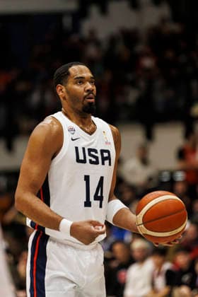 Chile v USA - FIBA World Cup 2027 Americas Qualifier Santiago, Chile - 27 August: Garrison Brooks of United States looks on during the FIBA World Cup 2027 Americas Qualifiers Group E game between Chile and USA at Centro de Deportes Colectivos on August 27, 2026 in Santiago, Chile Santiago Centro de Deportes Colectivos Region Metropolitana de Santiago Chile Copyright: xLatinxSportxImagesx