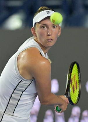 Monterrey Open tennis tournament Elise Mertens of Belgium in action against Yuliia Starodubtseva of Ukraine during their match at the Monterrey Open tennis tournament in Monterrey, Mexico, 27 August 2026. Monterrey Mexico  Copyright: xMiguelxSierrax