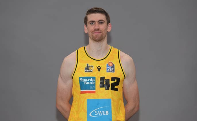 Ludwigsburg , Basketball Fototermin MHP Riesen Ludwigsburg Saison 2026 2027 , Thomas ( Tommy ) Rutherford