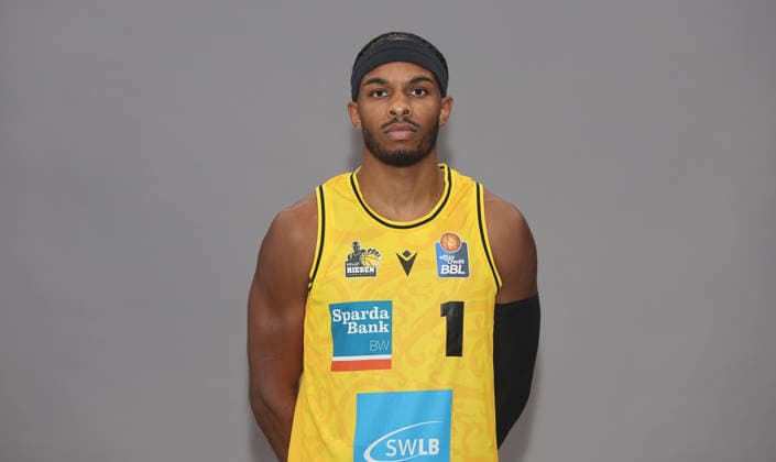Ludwigsburg , Basketball Fototermin MHP Riesen Ludwigsburg Saison 2026 2027 , Justin Kier
