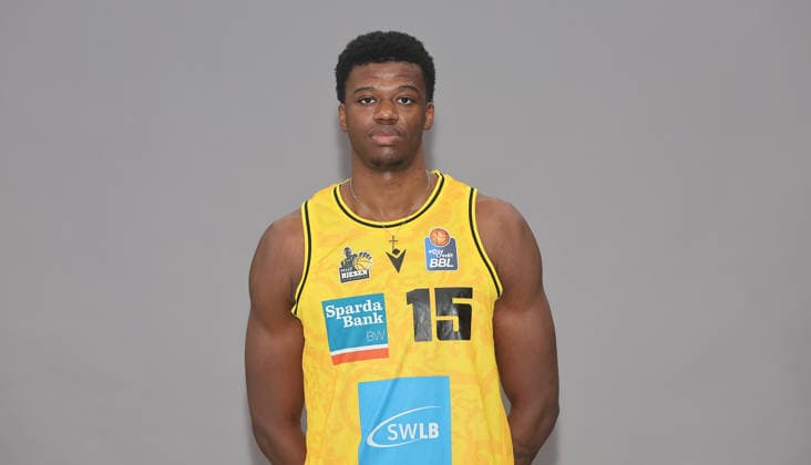 Ludwigsburg , Basketball Fototermin MHP Riesen Ludwigsburg Saison 2026 2027 , Daniel Mack