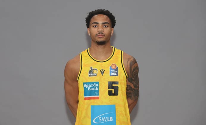 Ludwigsburg , Basketball Fototermin MHP Riesen Ludwigsburg Saison 2026 2027 , Ish Leggett