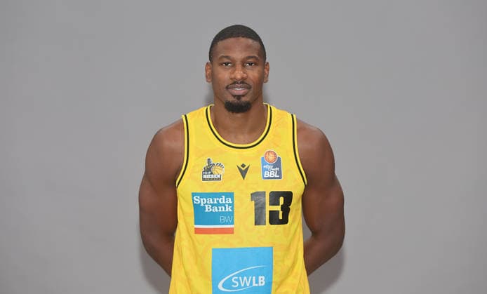 Ludwigsburg , Basketball Fototermin MHP Riesen Ludwigsburg Saison 2026 2027 , Yorman Polas Bartolo