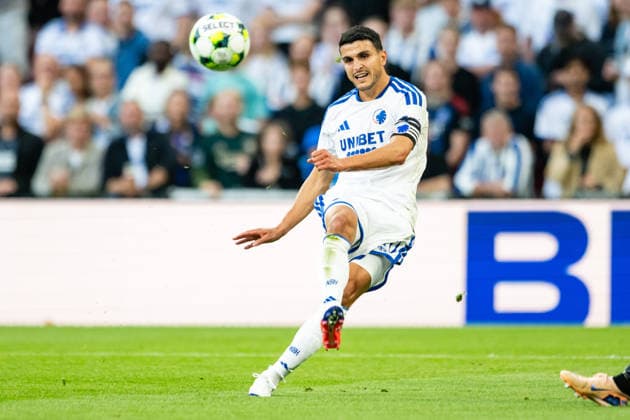 FC Copenhagen v FC Inter Turku, UEFA Conference League qualification, Copenhagen, Denmark Copenhagen, Denmark. 27th, August 2026. Mohamed Elyounoussi (10) of FC Copenhagen seen during the UEFA Conference League qualification match between FC Copenhagen and FC Inter Turku at Parken in Copenhagen. Denmark, Copenhagen, Parken  Copyright: xGonzalesxPhoto TobiasxJorgensenx