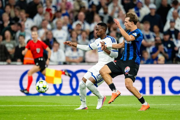 FC Copenhagen v FC Inter Turku, UEFA Conference League qualification, Copenhagen, Denmark Copenhagen, Denmark. 27th, August 2026. Thapelo Maseko (12) of FC Copenhagen seen during the UEFA Conference League qualification match between FC Copenhagen and FC Inter Turku at Parken in Copenhagen. Denmark, Copenhagen, Parken  Copyright: xGonzalesxPhoto TobiasxJorgensenx