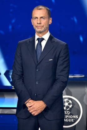 Aleksander Ceferin, le président de l’UEFA, lors du tirage au sort de la phase de ligue de l’édition 2026-2027 de la Ligue des champions au Grimaldi Forum de Monaco, le 27 août 2026. Bruno Bebert Bestimage The 2026 27 UEFA Champions League league phase draw at the Grimaldi Forum in Monaco on August 27, 2026. Monaco Monaco  Copyright: xBrunoxBebertx xBestimagexBrunoxBebertx xBestimagex