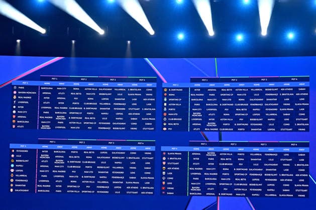 Le tirage au sort de la phase de ligue de l’édition 2026-2027 de la Ligue des champions au Grimaldi Forum de Monaco, le 27 août 2026. Bruno Bebert Bestimage The 2026 27 UEFA Champions League league phase draw at the Grimaldi Forum in Monaco on August 27, 2026. Monaco Monaco  Copyright: xBrunoxBebertx xBestimagexBrunoxBebertx xBestimagex