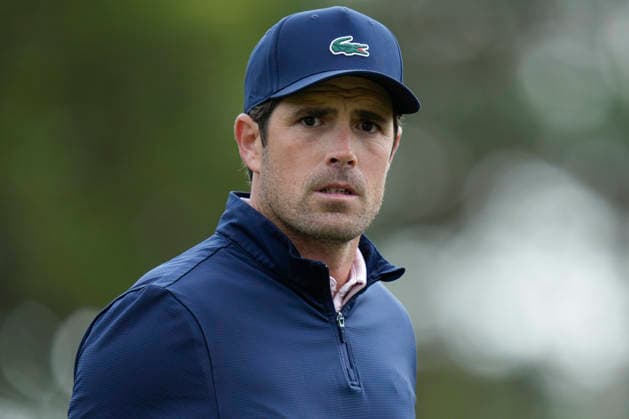 SUTTON COLDFIELD, ENGLAND - AUG 28: Nacho Elvira (ESP) walks from the eighteenth tee during the completion of the delayed Round 1 at the 2026 Husqvarna British Masters at The Belfry, Sutton Coalfield on August 28, 2026 in Warwickshire, England The 2026 Husqvarna British Masters