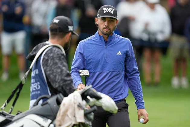 SUTTON COLDFIELD, ENGLAND - AUG 28: Marco Penge (ENG) walks from the 5th green during the completion of the delayed Round 1 at the 2026 Husqvarna British Masters at The Belfry, Sutton Coalfield on August 28, 2026 in Warwickshire, England The 2026 Husqvarna British Masters