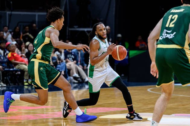 August 28, 2026, Manilla, Manila, Philippines: James JUSTICE Jnr in action for Syria. Australia vs Syria in their Group E match of the FIBA Basketball World Cup Qualifiers at the Mall of Asia Arena, Manila, Philippines on Friday 28 August 2026. Manilla Philippines - ZUMAr144 20260828_zap_r144_001 Copyright: xJaynexRussellx