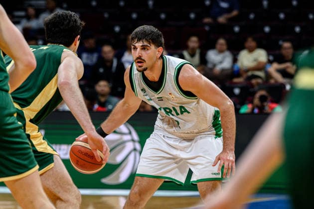 August 28, 2026, Manilla, Manila, Philippines: Syris CJ MARAN in action.Australia vs Syria in their Group E match of the FIBA Basketball World Cup Qualifiers at the Mall of Asia Arena, Manila, Philippines on Friday 28 August 2026. Manilla Philippines - ZUMAr144 20260828_zap_r144_006 Copyright: xJaynexRussellx