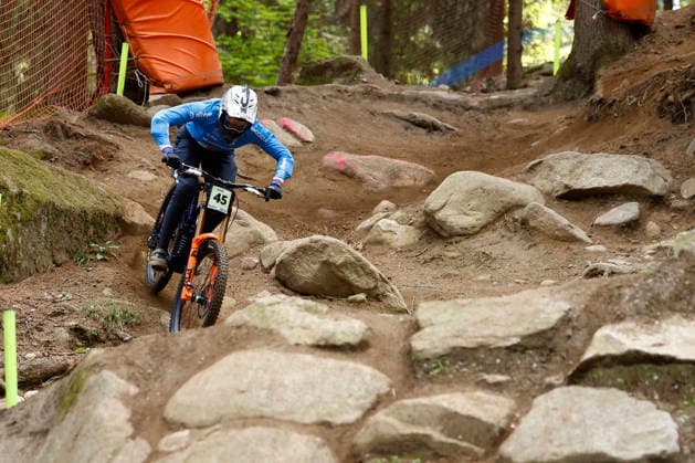 28.08.2026, Daolasa di Commezzadura, Black Snake, 2026 UCI MTB World Championship, WM, Weltmeisterschaft Men Junior s Qualifications DHI (downhill) Jaroslav Beran 45 (CZE) Daolasa di Commezzadura Black Snake Trento Italy Copyright: xJustPictures.ch FrancescoxMinghettix jp-en-FrMi-_NG_1454